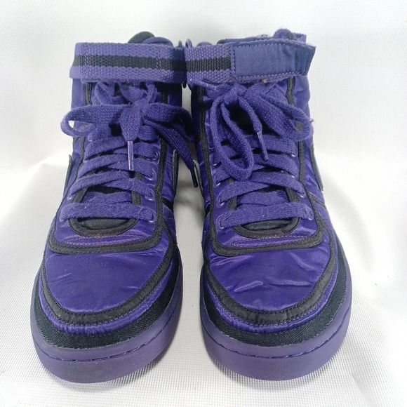 Nike Vandal High Court Purple Satin Shoes Straps AQ2176-500 (Mens Size US 8.5) main image 7